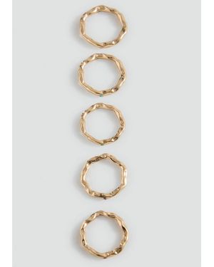 MANGO TEEN Mixed Bracelet Set - White