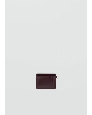 Mango Quilted Cardholder - White