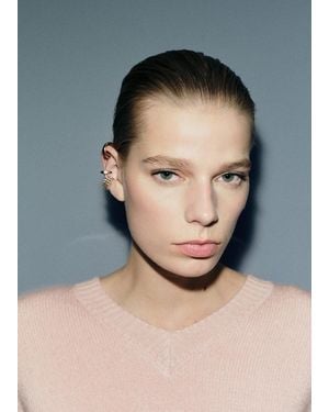 Mango Set Of Ear Cuff Earrings - Metallic