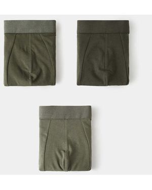 Mango 3-Pack Combined Briefs - Green