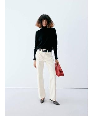 Mango Jeans Diritti Vita Media Bianco