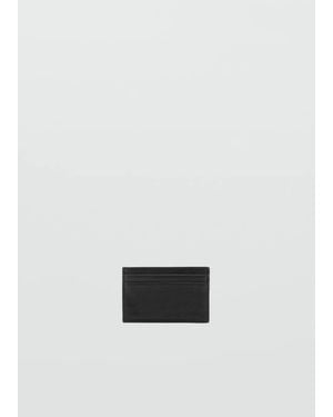 MANGO TEEN Texture Card Holder - White