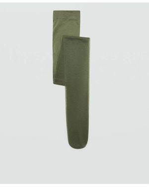 Mango Thin Veiled Tights Medium - Black