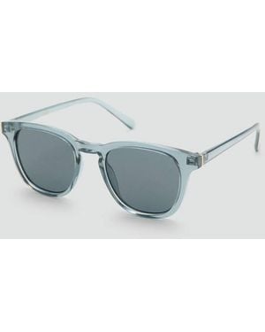 Mango Sonnenbrille Mit Rundem Gestell - Blau