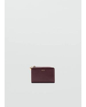 Mango Mini-Bead Small Purse - Purple