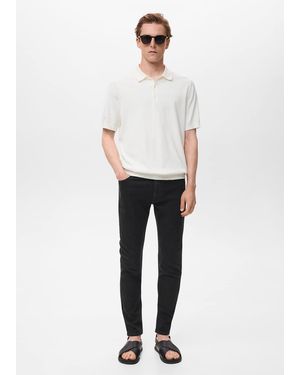 Mango Jude Skinny-Fit Jeans - White