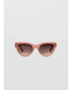 Mango Cat-Eye Sunglasses - Pink