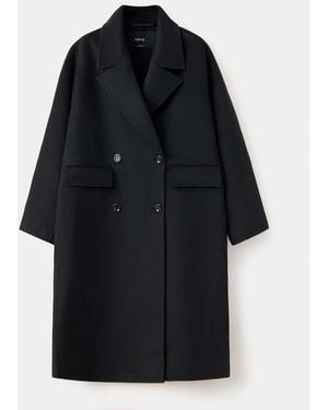 Mango Handmade Wool Coat - Blue