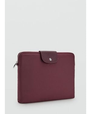 Mango Nylon Laptop Case - Purple