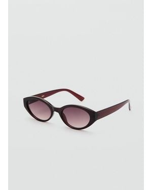 Mango Resin Frame Sunglasses - Brown