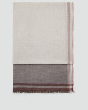 Mango Foulard Fluide Chocolat - Marron