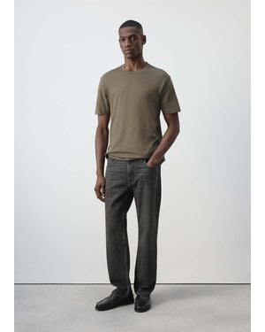 Mango Regular Fit T-Shirt 200Gsm - Multicolor
