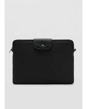Mango Nylon Laptop Case - Black