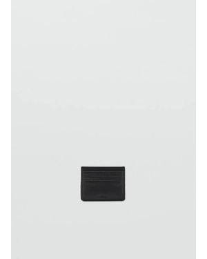 Mango Braided Cardholder - White