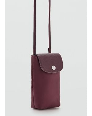 Mango Combined Nylon Mobile Phone Case - Purple