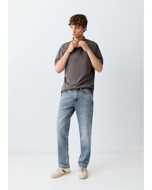 MANGO TEEN Regular-Fit Jeans - Blue