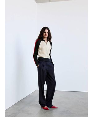 Mango Veste Alexia Sable - Noir