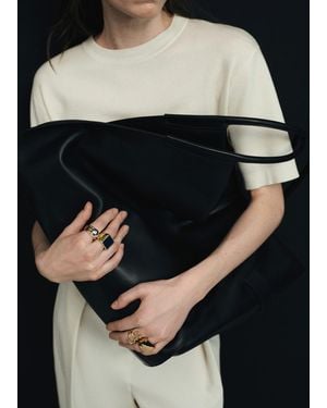 Mango Combined Ring 3 Set - White