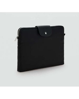 Mango Nylon Laptop Case - Black