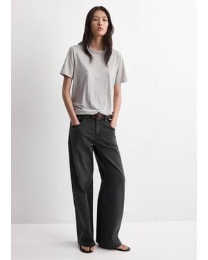 Mango Mid-Rise Straight Jeans - Multicolor