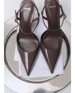 Mango Patent Heeled Shoes - Multicolour