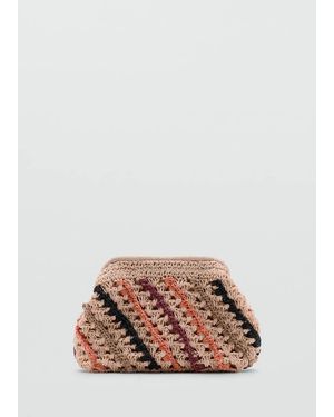 MANGO TEEN Crochet Handbag - Multicolour