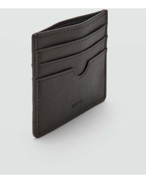 Mango Texture Card Holder - Grey