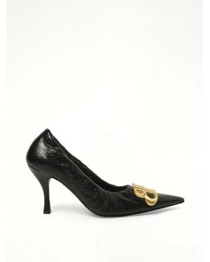 Balenciaga Court Shoes - Black