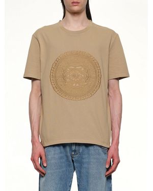 Balmain Medal T-Shirt - Natural