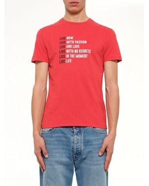 Neil Barrett T-Shirts - Red