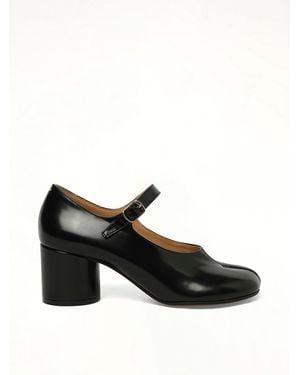 Maison Margiela Tabi Mary Jane 6Cm Heel - Black