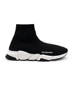 Balenciaga Speed Knit Sock-Style Trainer - Black