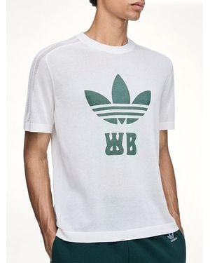Wales Bonner Adidas X Wb Knit T-Shirt - Grey