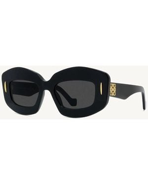 Loewe Lw40114F 5001A Acetate Sunglasses - Black
