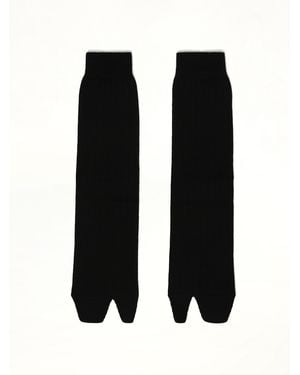 Maison Margiela Tabi Bootleg Socks - Black