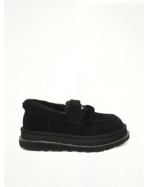 Sacai Ugg Loafer - Black