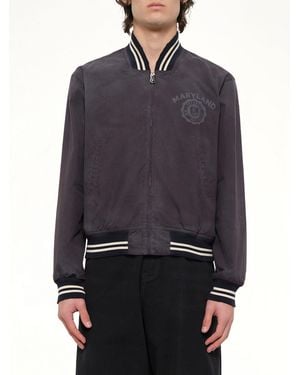 Maison Margiela Maryland Bomber Jacket - Blue