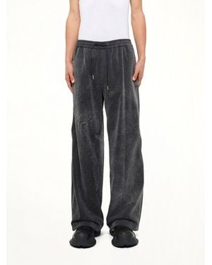 Juun.J Soft-Touch Denim Trouser - Black