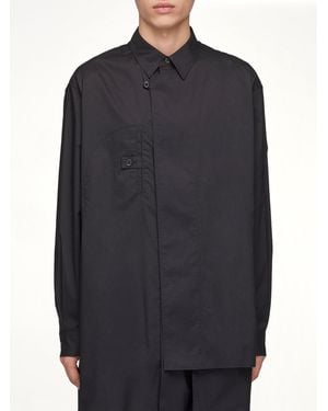 Y-3 Adaptive Cotton Shirt - Blue