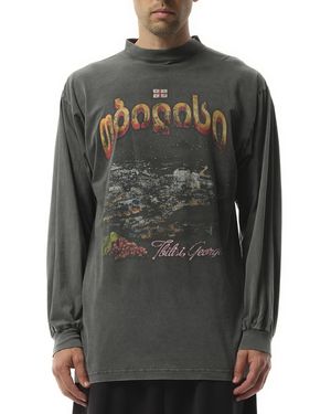 Balenciaga Long-sleeve t-shirts for Men | Online Sale up to Balenciaga Long-sleeve t-shirts for Men | Online Sale up to