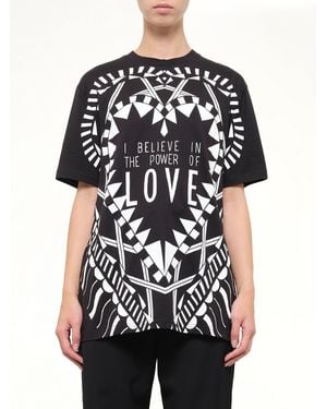 Givenchy Love Abs T-Shirt - Black