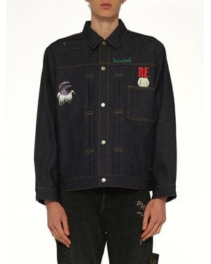 Undercover Mind Parasite Denim Jacket - Black