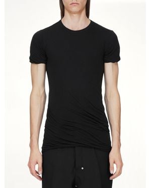 Rick Owens Double Ss T-Shirt - Black