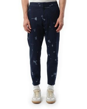 McQueen Emb Joggers - Blue