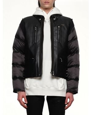 Undercover Vegan Leather Blouson - Black