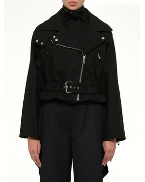 Alaïa Layered Biker - Black
