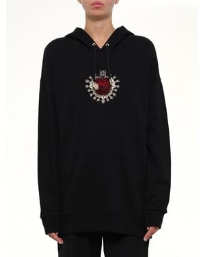 Givenchy Sacred Apple Hoodie - Black