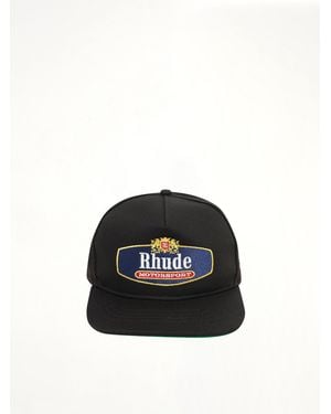 Rhude Racing Crest Hat - Black