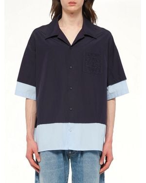 Loewe Short Sleeve Shirt - Blue