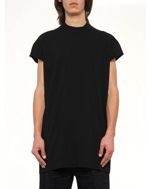 Rick Owens Double Jersey Rick S Jumbo Ss T-Shirt - Black